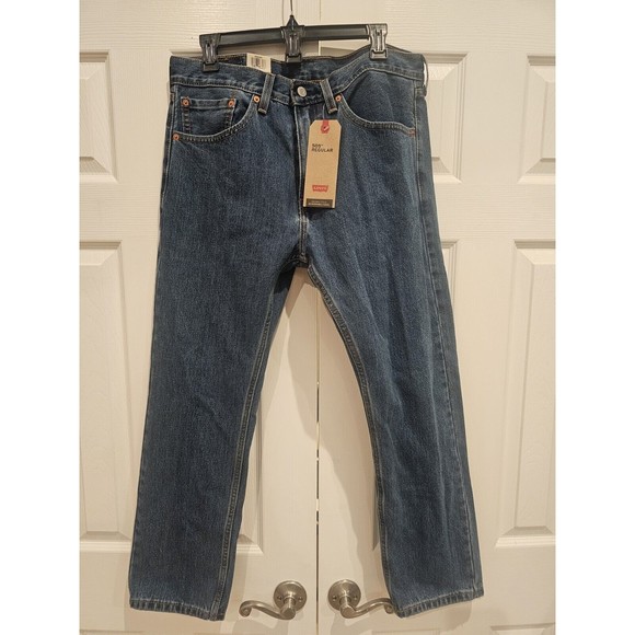 Levi's Other - Levi's 505 Men's 505-4891 Regular Extra Room,  Straight Leg jeans Blue 34wx30